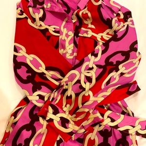 Gorgeous fashionable Zara Versace like XL dress